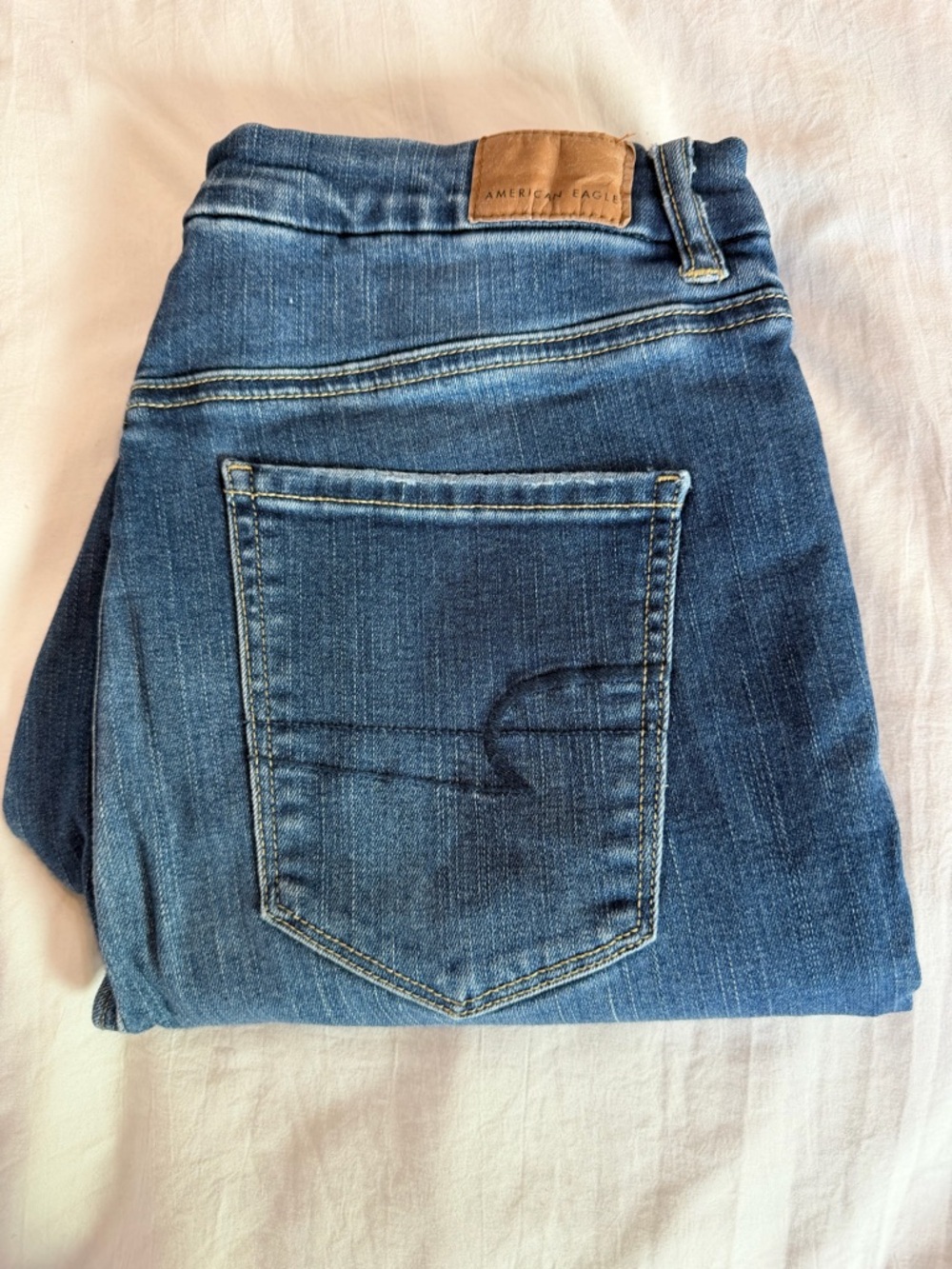 American Eagle Outfitters Women's Medium Blue Skinny Jeans